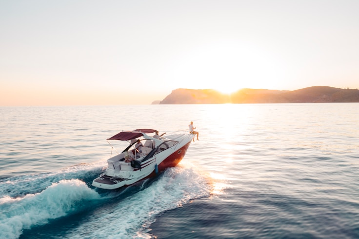 Luxury speed boat