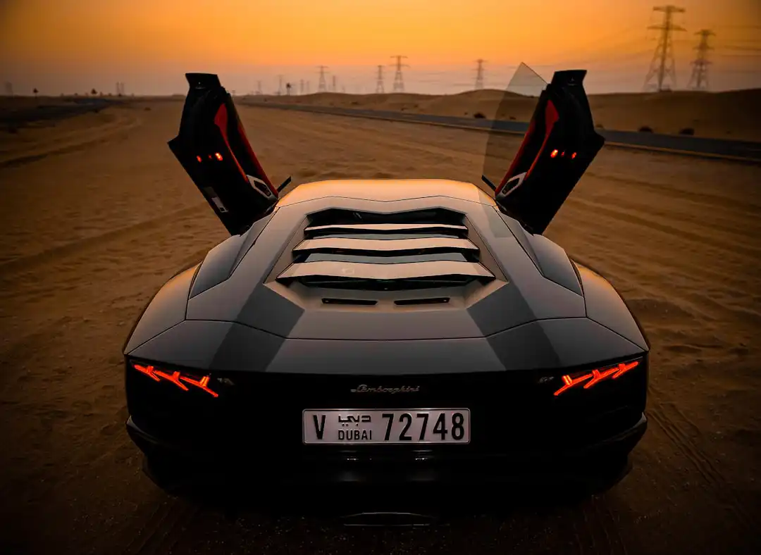 Drive a Lamborghini in Dubai